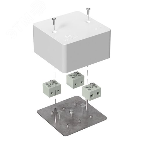 Коробка огнестойкая для кабель-канала 40-0460-FR6.0-6 Е15-Е120 85х85х45