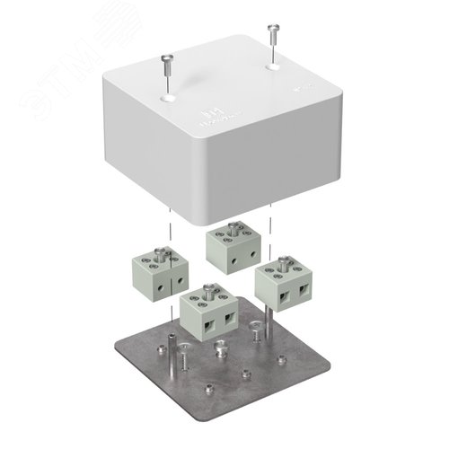 Коробка огнестойкая для кабель-канала 40-0460-FR6.0-8 Е15-Е120 85х85х45
