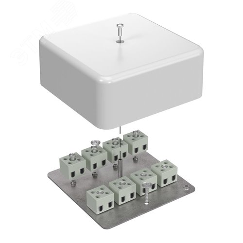 Коробка огнестойкая для кабель-канала 40-0470-FR2.5-16 Е15-Е120 103х103х45