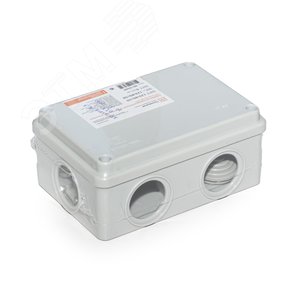 Коробка распаячная для о/п безгалогенная (HF) 120х80х50 (64шт/кор) (аналог 67051) - фото 2