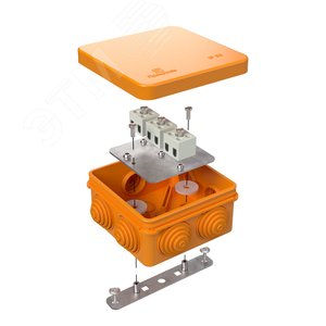 Коробка огнестойкая для о/п 40-0210-FR6.0-6 Е15-Е120 80х80х40 - ПРОМРУКАВ