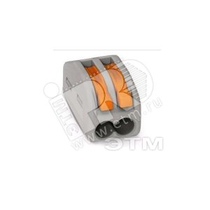 Клемма универсальная строительно-монтажная, 2x0,08-4/2,5 mm2, BLOX (Plastic Bag,200 шт/уп) - ПРОМРУКАВ