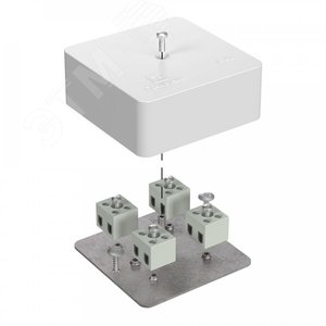 Коробка огнестойкая для кабель-канала 40-0450-FR1.5-8 Е15-Е120 75х75х30