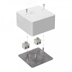 Коробка огнестойкая для кабель-канала 40-0460-FR2.5-4 Е15-Е120 85х85х45