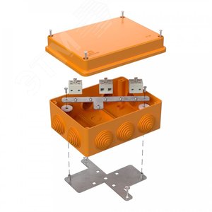 Коробка огнестойкая для о/п 40-0310-FR6.0-6 Е15-Е120 150х110х70 RAL2004 Промрукав (6 шт/уп)