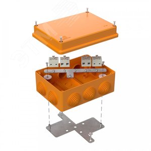 Коробка огнестойкая для о/п 40-0310-FR6.0-8 Е15-Е120 150х110х70 RAL2004 Промрукав (6 шт/уп) - ПРОМРУКАВ