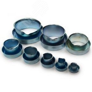 Оконцеватель для металлорукава ОЗМ-25 (50шт/уп) (68407)