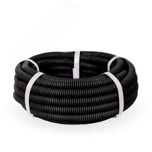 Труба гофрированная ПНД легкая безгалогенная (HF) стойкая к ультрафиолету с зондом д20 2