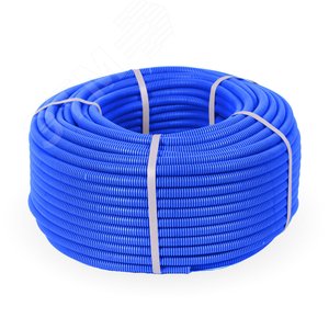 Труба гофрированная ПП тяжелая безгалогенная (HF) с зондом д20 2