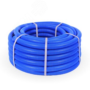 Труба гофрированная ПП тяжелая безгалогенная (HF) с зондом д32 2