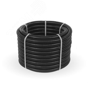 Труба гофрированная ПНД легкая безгалогенная (HF) стойкая к ультрафиолету с зондом д25 2