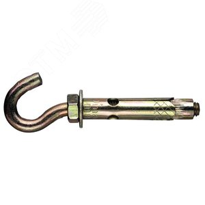 Анкерный болт с крюком М12 16х80 (15шт/уп) - ПРОМРУКАВ