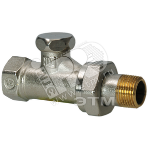 Прямой регуляторный клапандвойной регулировки, PN10, DN15, kvs 0..2.5 - SIEMENS