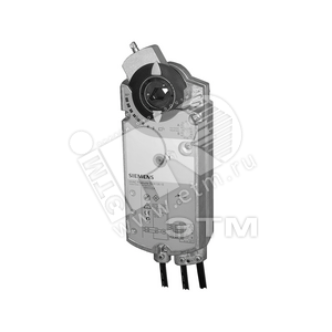Привод воздушной заслонки, поворотный, 18 Nm, пружинный возврат, 2-поз.,  AC/DC 24 - SIEMENS