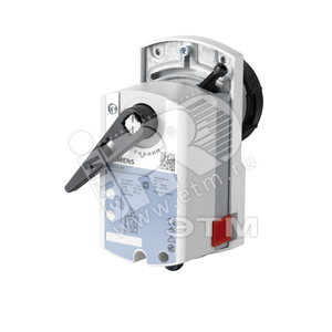Привод воздушной заслонки, линейный, 125 N,  3-поз., AC 230V - SIEMENS