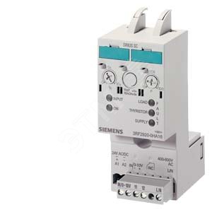 3RF2950-0KA16-0KH0 POWER ACTUATOR CURRENT RANGE 50A 40 DEGR. C 400-600V / 24V AC/DC FOR SEMI-CONDUCT - SIEMENS