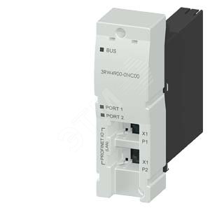 КОММУНИКАЦИОННЫЙ МОДУЛЬ PROFINET ДЛЯ УСТРОЙСТВ    ПЛАВНОГО ПУСКА 3RW44, НЕОБХОДИМАЯ ВЕРСИЯ          УСТРОЙСТВА 3RW44 >= *12* (ВНЕДРЕНА ДЛЯ УПП С ДАТОЙВЫПУСКА НАЧИНАЯ С 06.2013) - SIEMENS