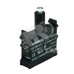 Модуль подсветки светодиодный 220V AC зеленый - SIEMENS
