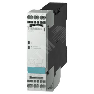 3UG4512-1AR20 РЕЛЕ ВЫПАДЕНИЯ ФАЗЫ И ЧЕРЕДОВАНИЯ ФАЗ 3X 160 ДО 69 - SIEMENS