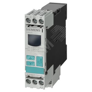 3UG4651-2AA30 РЕЛЕ КОНТРОЛЯ (ЦИФР. ПАРАМЕТРИРОВАНИЕ) SPEED MONITORING ОТ  0.1 ДО 2200 REV/MIN ПРЕВЫШ