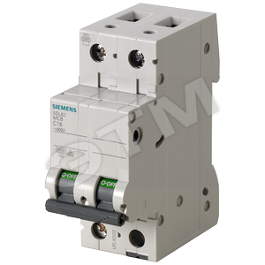 Выключатель автоматический двухполюсный 6А B 400В 6кА