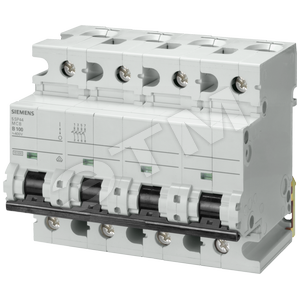 5SP4480-7 ВА МОД 4П 80А C 10kА  Siemens - SIEMENS