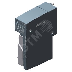 SIPLUS ET 200SP, шинный адаптер BA 2XFC, рабочая температура -40 ... +70°C, пуск при -25°C, со стойк - SIEMENS