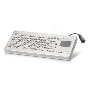 USB-клавиатура международная, KV25605 INOX с IP67 USB-разъемом типа A, в комплекте защитный колпачок - SIEMENS