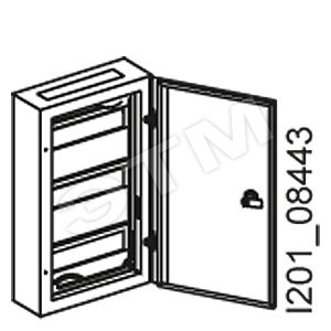 ALPHA 160 Шкаф распределительный встраиваемый IP31 2класс 500х800х140мм RAL9016 - SIEMENS