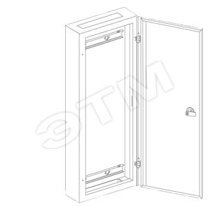 ALPHA 160 Шкаф распределительный встраиваемый IP31 2класс 800х800х140мм RAL9016 - SIEMENS