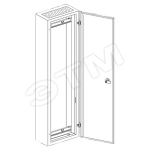 ALPHA 400 DIN Шкаф распределительный пустой UP IP31 класс 2 1400х800х210мм RAL7035 - SIEMENS