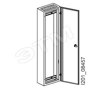 ALPHA 400 Шкаф распределительный встраиваемый IP31 1класс 1250х300х210мм RAL7035 (8GK1121-6KK12) - SIEMENS