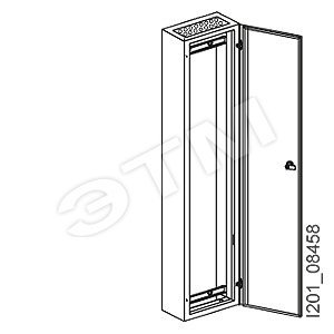 ALPHA 400 Шкаф распределительный встраиваемый IP31 1класс 1400х1050х210мм RAL7035 - SIEMENS