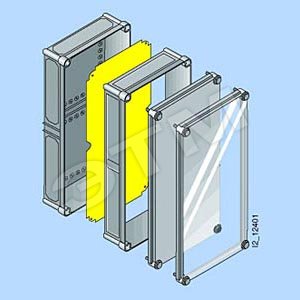 COVER, NON-TRANSPARENT РАЗМЕР 2, MOUNTING DEPTH 147MM