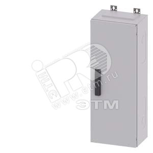 8GK1102-3KK12 ALPHA 400 НАСТЕННЫЙ РАСПРЕДЕЛИТ.ШКАФ ПУСТОЙ (FLAT PACK) IP43 1КЛАСС RAL 7035 В=800 Ш=3 - SIEMENS