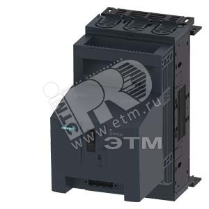 Разъединитель 3п NH00 160A 60мм шинная система COVER LEVEL 32/70мм рамочный зажим