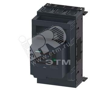 3NP1133-1BC13 ПРЕДОХРАНИТЕЛЬНЫЙ РАЗЪЕДИНИТЕЛЬ 3-ПОЛЮСА, NH00, 160A 60MM ШИННАЯ СИСТЕМА COVER LEVEL 3 - SIEMENS