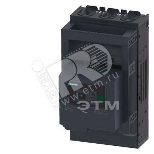 Разъединитель 3п NH00 160A монтаж на панель COVER LEVEL 45мм (3NP1133-1CA13) - SIEMENS
