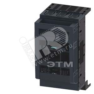 3NP1133-1JC20 ПРЕДОХРАНИТЕЛЬНЫЙ РАЗЪЕДИНИТЕЛЬ 3-ПОЛЮСА, NH00, 160A 60MM ШИННАЯ СИСТЕМА COVERS ДЛЯ RI - SIEMENS