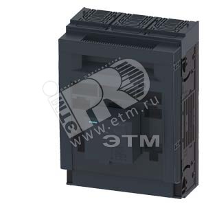 Разъединитель 3п NH2 400A монтаж на панель COVER LEVEL 70мм рамочный зажим (3NP1153-1DA22) - SIEMENS