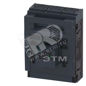 Разъединитель 3п NH2 400A монтаж на панель COVER LEVEL 70мм рамочный зажим (3NP1153-1DA23) - SIEMENS