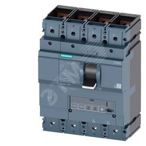CIRCUIT BREAKER 3VA2 IEC FRAME 400 BREAKING CAPACITY CLASS  M ICU=55KA @ 415 V 4-POLE. LINE PROTECTI - SIEMENS