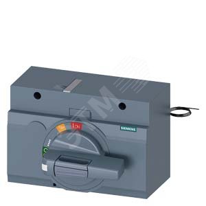 3VA9467-0EK13 ПОВОРОТНЫЙ ПРИВОД С ФРОНТАЛЬНОЙ УСТАНОВКОЙ СТАНДАРТ. IEC IP30/40 КОМПЛЕКТ ПОДСВЕТКИ 24 - SIEMENS