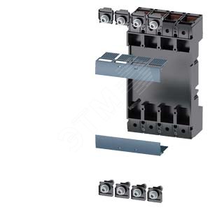 3VA9324-0KP00 ПОЛНЫЙ КОМПЛЕКТ ВТЫЧНОГО ЦОКОЛЯ ПРИНАДЛЕЖНОСТЬ ДЛЯ: ВЫКЛЮЧАТЕЛЬ В ЛИТОМ КОРПУСЕ, 4 ПОЛ - SIEMENS