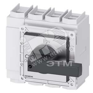 3LD2405-1TL11 ГЛАВНЫЙ КОНТРОЛЬНЫЙ ВЫКЛЮЧАТЕЛЬ 4-ПОЛЮСА FRONT MOUNTING FOUR-HOLE MOUNTING ROTARY ACTU - SIEMENS