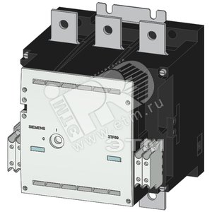Контактор типоразмер 14 3п AC-3 450кВт 400/380V (1000V) 4НO+4НЗ катушка AC 110 до 132V 50/60Гц
