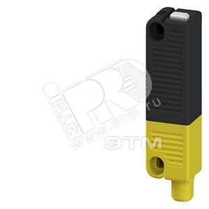 RFID NON-CONTACT SAFETY SWITCH RECTANGULAR 25MM X 91MM, FAMILY-CODED WITH M12 CONNECTOR 8-POLE AND MAGNETIC LATCHING DELIVERY STATE: READY FOR OPERATION, ACTUATOR WITH MAGNETIC LATCHING 18 N, ORDER SEPARATELY 3SE6310-1BC01 - SIEMENS