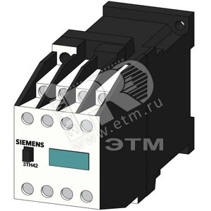 Контактор вспомогательный 62E EN 50 011 6НО+2НЗ винтовые зажимы DC DC катушка DC 60V - SIEMENS