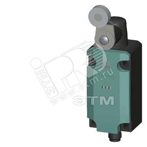 ПОЗИЦИОННЫЙ ВЫКЛЮЧАТЕЛЬ SIRIUS МЕТАЛЛИЧЕСКИЙ КОРПУС 40MM ДО EN50041 1НО/1НЗ БЫСТРОДЕЙСТВУЮЩИЕ КОНТАКТЫ (SNAP-ACTION) C M12 CONNEC., 5-POLE, FIXED  C 2 LEDS, ЖЕЛТ./ЗЕЛЕНЫЙ, 24V DC, ROTARY ACTUATOR ADJUSTABLE ON THE RIGHT AND/OR LEFT, METAL LEVER (3SE5114-1CH02-1AF3) - SIEMENS