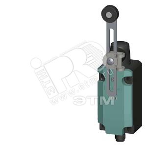 POSITION ВЫКЛЮЧАТЕЛЬ 3SE51, МЕТАЛЛИЧЕСКИЙ КОРПУС 40MM ACC.TO EN50041,1НО/2НЗ SNAP-ACT.CONT. WITH M12-CONNECT.,8-POLE METAL WITH 2 LED, YELL/ЗЕЛЕНЫЙ, 24V DC, WITH LENGTH-ADJ. TWIST LEVER PIN-ASSIGN.: PIN1=21, PIN2=22, PIN3=13 И LED GREEN, PIN4=14 - SIEMENS